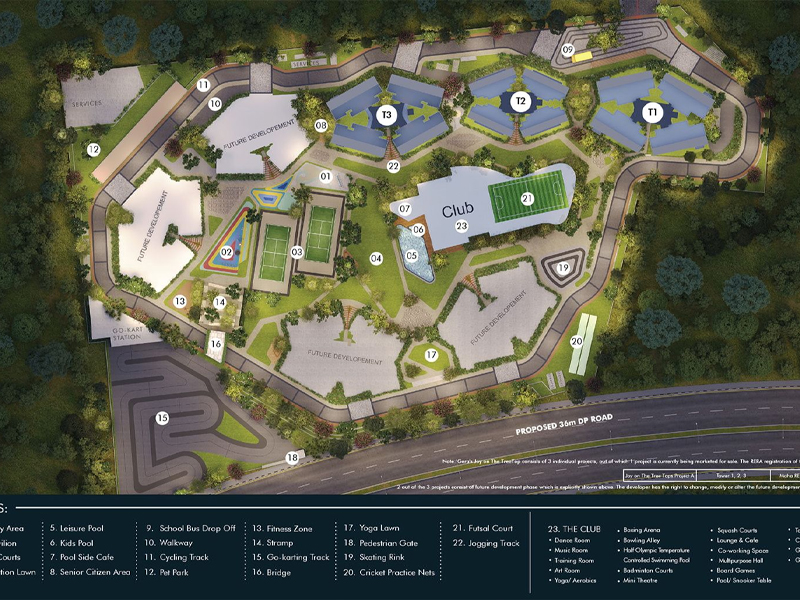 Floor plan of Gera Joy on Tree Tops &mdash; photo gallery, images, brochure, amenities, cost sheet, price breakup, availability details, RERA number, RERA certificate, possession date, layout plan, logo, floor plan, master plan, and location map showcasing project highlights and features.